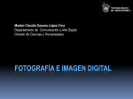 FOTOGRAFÍA E IMAGEN DIGITAL