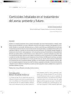 corticoides inhalados en el tratamiento del asma: presente y futuro