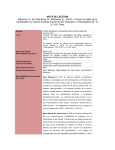 NOTA DE LECTURA Mazeaud, A., Sa Vilas Boas, M., Berthomé, G