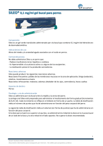 SILEO&reg; 0,1 mg/ml gel bucal para perros