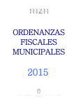 ordenanzas fiscales municipales