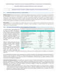 Cuadro #1. Comparación entre los fármacos de síntesis y los