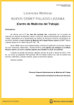 Licencias Médicas NUEVO CEMET PALACIO LEZAMA