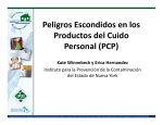 Peligros Escondidos en los Productos del Cuido Personal (PCP)