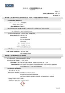 ficha de datos de seguridad