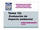 Tema 12 – Evaluacion de impacto ambiental