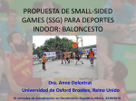 propuesta de small-sided games para deportes indoor: baloncesto