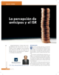 La percepción de anticipos y el ISR