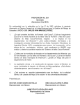 PROPOSICIÓN No. 024 Aprobada (Noviembre 2 de 2016) De