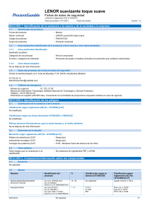 LENOR suavizante toque suave