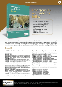 Emergencias en medicina felina - Inter-Medica Inter