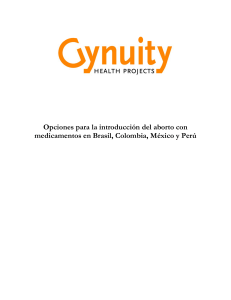 IPPF/Gynuity Paper - Perú defiende la vida