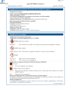 Ficha de datos de seguridad