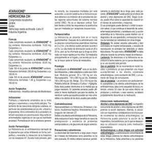 Prospecto del producto