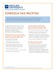 ConozCa sus ReCetas - Medline University