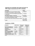Calendario de actividades del Comité de Examen de COPs (según