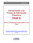 INIF 1, Supletoriedad de las Normas Internacionales de Información