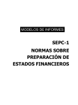 sepc-1 normas sobre preparación de estados financieros