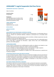 LEISGUARD® 5 mg/ml Suspensión Oral Para Perros