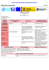N&ordm; CAS 207-08-9. International Chemical Safety Cards (WHO/IPCS