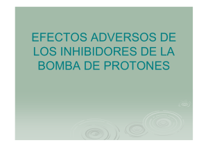 INHIBIDORES DE LA BOMBA DE PROTONES I