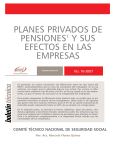 planes privados de pensiones1 y sus efectos en las empresas