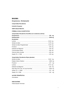 proyecto de prospecto