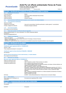 Ambi Pur air effects ambientador flores de Fresia