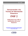 INIF 2 - Consejo Mexicano de Normas de Información Financiera, AC