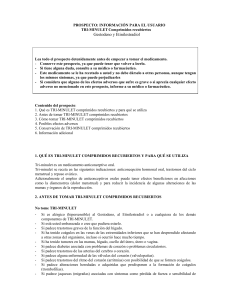 Gestodeno y Etinilestradiol - En Anticoncepción Vive tu Vida