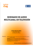 SEMINARIO DE AUDIO MULTICANAL EN TELEVISIÓN