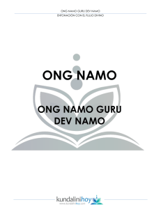 ONG NAMO GURU DEV NAMO