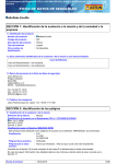 ficha de datos de seguridad