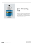 Quick Dissipating Fluid