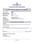 ficha de datos de seguridad