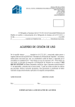 acuerdo de cesión de uso - Delegación Alumnos ETSISI