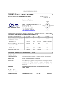 HOJA DE SEGURIDAD DE FOSFINA 1