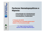 Factores Hematopoyéticos e Hipoxia
