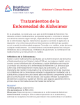 Tratamientos de la Enfermedad de Alzheimer