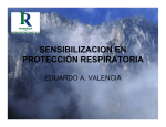 Sensibilización en protección respiratoria