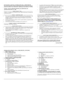 PUNTOS DESTACADOS DE LA INFORMACIÓN PARA LA