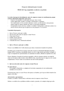 PROSCAR - Prospecto Paciente-Tracer 3606