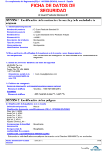 ficha de datos de seguridad
