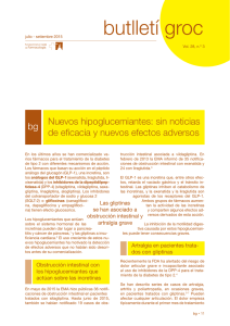 butlletí groc - Fundació Institut Català de Farmacologia