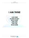 I Am Thine - Kundalini Hoy