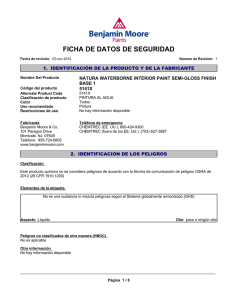 ficha de datos de seguridad