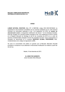 18/12/2015 Aviso - BME: Bolsas y Mercados Espa&ntilde;oles