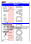 FICHA DE DATOS DE SEGURIDAD Pega y Sella