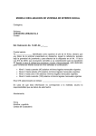 MODELO DECLARACION DE VIVIENDA DE INTERES SOCIAL