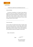 INFORME DEL COMITÉ ÉTICO DE EXPERIMENTACIÓN